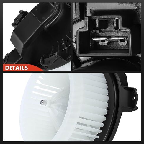 مجموعة محرك منفاخ سخان HVAC الأمامي الممتاز متوافقة مع مركبات رام - ProMaster 1500/ProMaster 2500/ProMaster 3500 2014-2023 - استبدال # 68250220AB، 68237133AA in Kuwait