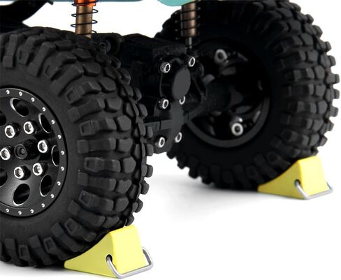 2 قطعة RC سيارة عجلة الأوتاد محاكاة الديكور اكسسوارات ل 1/18 مقياس TRX4-M و 1/24 SCX24 RC الزواحف in Saudi Arabia