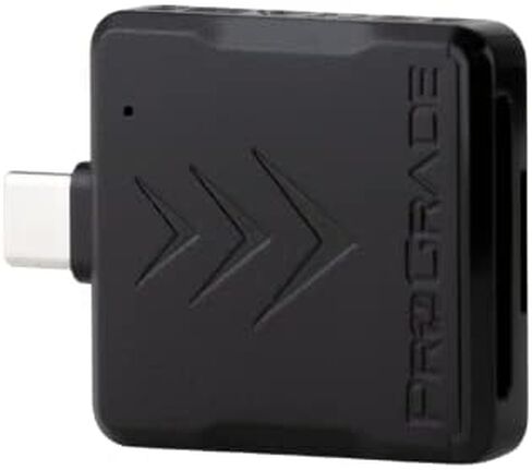 قارئ بطاقات الهاتف المحمول ProGrade Digital SDXC وmicroSDXC ثنائي الفتحات USB-C 3.2 Gen 2 (PGM0.5) in Kuwait