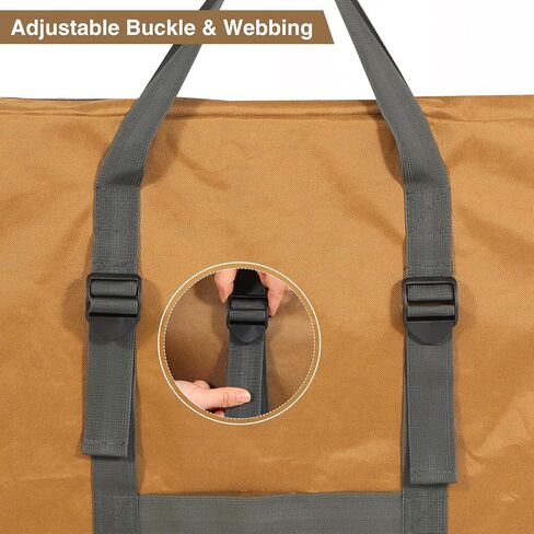 REDCAMP folding table Storage bag, WaterProof Carry Bag with Handles for Folding Picnic Camping Card Table, Black 26" D x 5" W x 24" H in Kuwait