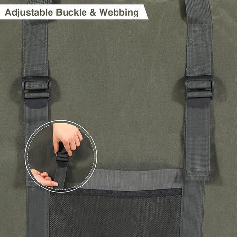 REDCAMP folding table Storage bag, WaterProof Carry Bag with Handles for Folding Picnic Camping Card Table, Black 26" D x 5" W x 24" H in Kuwait