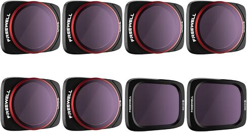 Freewell All Day - 4K Series –8Pack ND, ND/PL, CPL Filters Compatible with Air 2S Drone in Saudi Arabia