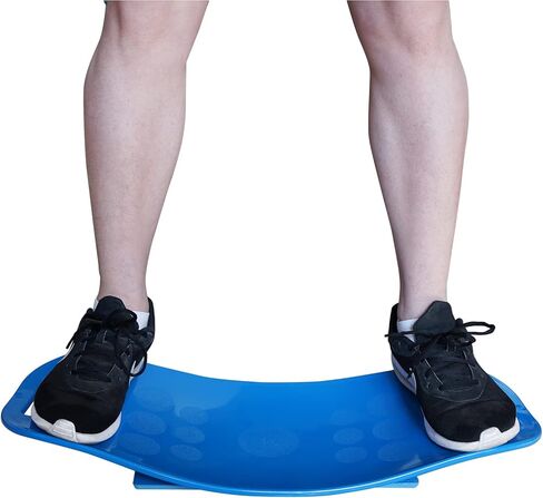 KEEN Balance Simply Board with Workout Mat - Yoga Fitness Balance Board for Core Training, Blue in Kuwait