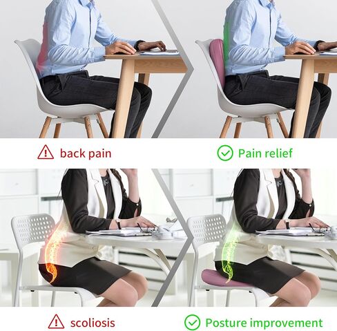 وسادة متذبذبة منفوخة - مقعد هزاز لتحسين الوضعية واللياقة البدنية والثبات للأطفال الحسيين، وقرص التوازن مع مضخة لتخفيف آلام الظهر، والقوة الأساسية in Kuwait