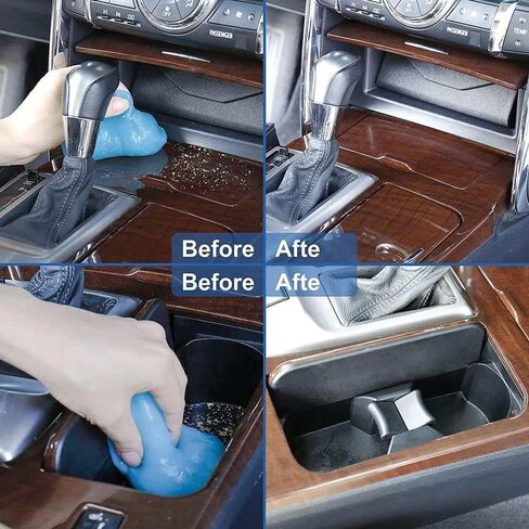 iCoolmate Cleaning Gel for Car Detailing Tools Clean Kit Universal Car Detailing Cleaning Supplies Putty Gel for Car Accessories Interior Cleaner Keyboard Cleaner and More (Blue) in Saudi Arabia