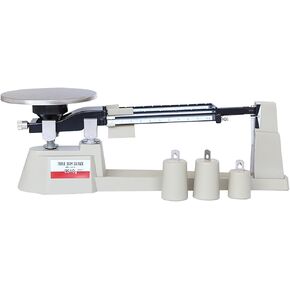 ميزان ميزان ميكانيكي ثلاثي الشعاع، مقياس دقيق مع 3 أوزان، نطاق الوزن 0.1 جرام - 2610 جرام والدقة 0.1 جرام، متين وشفاف، للمدرسة والمصانع والمختبر in Kuwait