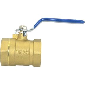 VARMHUS NPT Female Brass Full Port Ball Valve Vinyl Handle WOG1000 (1'') in Kuwait
