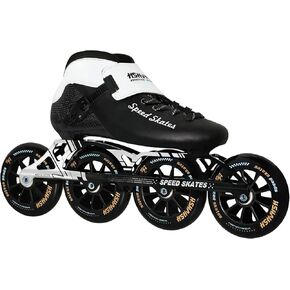 زلاجات سرعة مضمنة للنساء والرجال، شفرات زلاجات دوارة احترافية من ألياف الكربون للإناث والذكور، زلاجات مضمنة للياقة البدنية عالية الأداء in Kuwait