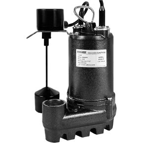 مضخة مستنقع غاطسة من الحديد الزهر WASSERMANN 1/2HP 3600GPH مع مفتاح تعويم عمودي، مضخة تفريغ مياه الصرف الصحي مقاس 1-1/2 بوصة NPT مع سلك 10 أقدام للطابق السفلي وحوض الحوض وبئر الصرف الصحي in Kuwait