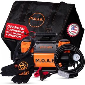 EZ Flate M.O.A.B. ضاغط الهواء المزدوج لسيارات 4x4 على الطرق in Kuwait