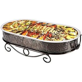 Rotisserie Barbecue Commercial Kebab Fish Seafood Grill Plate Outdoor Commercial Fish Seafood Grill Plate in Kuwait