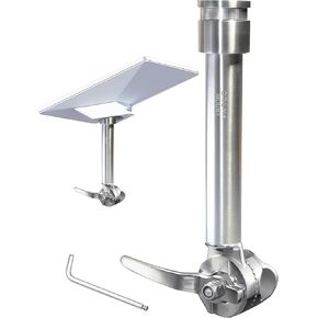 حامل السكك الحديدية القابل للتعديل من الدرجة البحرية لـ Starlink Mini يناسب القارب واليخت والمركب الشراعي ومجموعة تركيب RV (316 الفولاذ المقاوم للصدأ) ORLNK in Kuwait