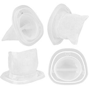 4 Pack HNVCF10 Replacement Filters, Compatible with Black and Decker Dustbuster Hand Vacuums HNV215B12,HNVC215B10, HNVC215BW52, HNVC115J06, HNVC220BCZ01, HNVC115B22, HNVC220BCP07 Filter in Saudi Arabia