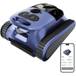 مكنسة حمام السباحة لحمامات السباحة الداخلية وفوق سطح الأرض، منظف حمام سباحة آلي لاسلكي مع محرك بدون فرش بقوة 180 وات، وقت تشغيل 3 ساعات، منظف روبوت لتسلق الجدار لحمامات السباحة حتى 2150 قدم مربع. in Kuwait