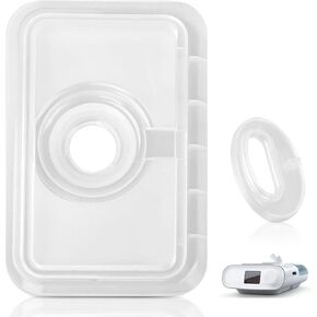 CPAP Machine Gasket for Dream-Station 1, Flip Lid Seal & Oval Humidifier Dry Box Inlet Seal 1120613, Silicone Gaskets Compatible with Philips Respironics Dream-Station Heated Humidifier, Leak-Proof in Kuwait