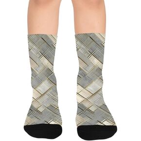 جوارب أنيقة للمشي لمسافات طويلة - جوارب شتوية حرارية سميكة دافئة للأطفال الصغار للأولاد والبنات للمدرسة، والارتداء اليومي والأنشطة الخارجية in Kuwait