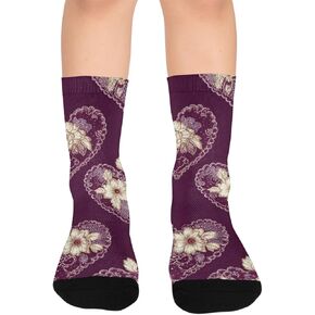 جوارب التنزه سيرًا على الأقدام من الدانتيل الرقيق - جوارب شتوية حرارية سميكة دافئة للأطفال الصغار للأولاد والبنات للمدرسة، والارتداء اليومي والأنشطة الخارجية in Kuwait