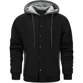 LBL الرائدة في حياة أفضل الرجال زمم هوديس البلوز الوزن الثقيل الصوف جواكت شتوية معاطف سميكة دافئة in Kuwait