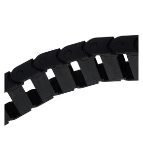 1M 10 x 20mm 10 * 20mm L1000mm Cable Drag Chain Wire Carrier with end connectors for Router Machine Tools/Fully Enclosed(7x15mm) in Kuwait