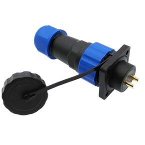SP20 Straight Connector Flange Socket 2/3/4/5/6/7/8/9/10/12/14Pin IP68 Cable Connectors 1Pcs(14 pin) in Saudi Arabia