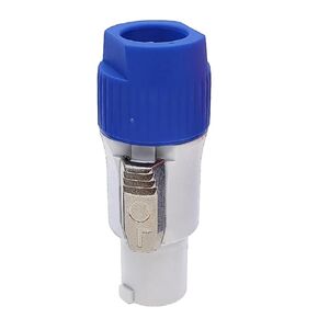 1Pcs Power Connector 3 Pins 20A 250V Speaker Cable Male(Blue-Grey Body) in Saudi Arabia