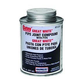 Oatey Great White White Pipe Joint Compound 8 oz. in Saudi Arabia