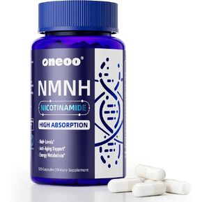 مكمل NMNH مع مكمل NAD أقصى فعالية مع ريسفيراترول وبتيروستيلبين، CoQ10 والفلفل الأسود، للطاقة الخلوية، ودعم مكافحة الشيخوخة، وتنشيط السيرتوين ودعم الميثيل، 120 in Kuwait