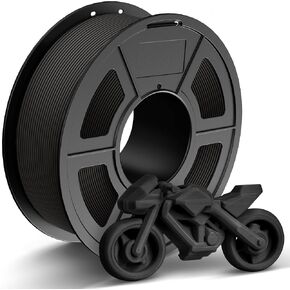 TECBEARS Rapid PETG Filament 1.75 مم، سرعة عالية 50-600 مم/ثانية خيوط طابعة ثلاثية الأبعاد، عالية المتانة PETG، أسود 1 كجم in Kuwait