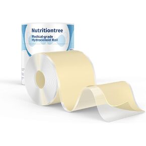 لفة غرواني مائي من الدرجة الطبية للعناية بالجروح والحروق والبثور وحب الشباب ومقاومة للماء، مقطوعة مسبقًا 2 بوصة وقابلة للتخصيص، 1 بوصة × 16.4 قدم، 1 بوصة × 2 بوصة 100 قطعة in Kuwait