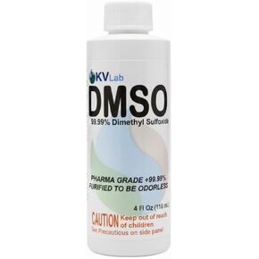 The Original KVLab DMSO (Dimethyl Sulfoxide) 99.95% | 4 oz in Kuwait
