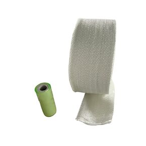 حشية حزام شريط من الألياف الزجاجية من Gemmy Heart مقاومة للحريق ودرجات الحرارة العالية W50mmxL30mxT1.5mm (W50mmxL30mxT1.5mm) in Kuwait