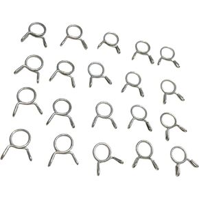 20 قطعة 8 مللي متر خط خرطوم الوقود أنبوب مشبك الربيع المشابك in Kuwait