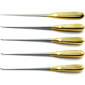 Spratt Brun Bone Curette Bundle منحنية 26 سم شكل 0-00000 (مجموعة من 5) in Kuwait