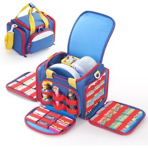 حقيبة حمل مناسبة لمجموعة Little Tikes Story Dream Machine Starter، حقيبة تخزين لطيفة متوافقة مع Toniebox ومشغل الصوت Storypod وملحقاته، وردي (الحقيبة فقط) in Kuwait