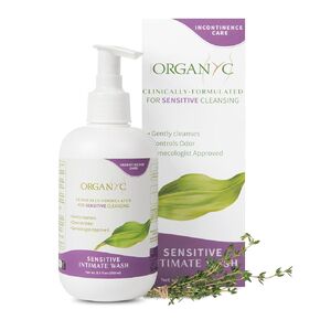Organyc Feminine Wash for Incontinence, Gentle Intimate Wash for Women with Thyme Extract, Feminine Hygiene Supplies, 8.5 fl oz in Kuwait
