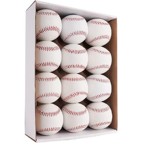 12 Pack 9 inch Sports Practice Autograph Baseballs for Adult/Youth Training Baseballs Bulk for Pitching, Throwing, Signature, Collection in Kuwait