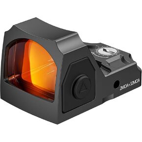 EZshoot Multi Reticle Red Dot Sight,Compatible with RMR Footprint,2MOA Dot&32MOA Circle Motion Awake Open Reflex Sight, Full-Sized Optics with Adapter Plate for MOS,Shockproof&Waterproof in Saudi Arabia