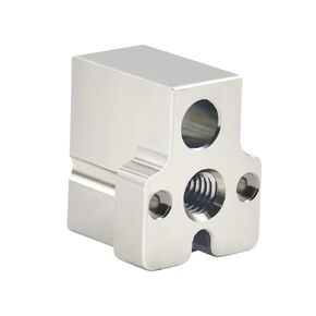 3D Printer Parts CR10 Volcano Large Flow High-Temperature Copper Plating Heating Block High Temperature Resistanc(2pcs) in Kuwait