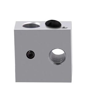 1PCS Aluminium Heater Block for Print Head Hot End Heating 20 * 20 * 10 20x20x10mm for 3D Printer Part(New) in Kuwait