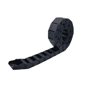 Cable Chain 18x18 18x25 18x37 18x50 mm Bridge Type Non-Opening Semi-Enclosed Plastic Towline Transmission Drag Chain(18X25 MM_SEMI-Enclosed) in Saudi Arabia