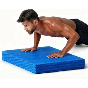 High-Density Balance Pad, Extra Large Balance Pad for Physical Therapy, TPU Foam Balance Board for Rehabilitation Stability Workout Knee and Ankle Exercise in Kuwait