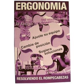 Handbook, Ergonomics Solving The Puzzle, Spanish, 10/Pk, Training Kit in Kuwait