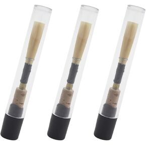 3pcs Oboe Reeds Natural Cane Small Size Black Wind Instrument Accessory for Beginners and Woodwind Players in Kuwait