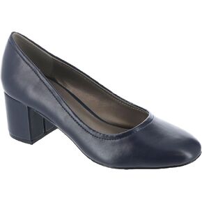 ARRAY Masseys Womens Daphne Block Heel Dress Pump 9 W Wide Black in Kuwait