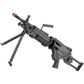 Evike Airsoft - Cybergun FN مرخص M249 Minimi Featherweight Airsoft LMG in Kuwait