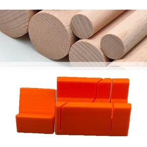 خزانة صندوق ميتري صغيرة من RichVibe للأعمال الخشبية بزوايا 45 و90 درجة، بلاستيك ABS، مقبض منشار مريح، للاستخدام الشخصي والاحترافي in Kuwait