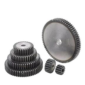 Spur Gear 1.5 Mod 57-72 Teeth 45# Steel Flat Straight Gear 1Pcs(61 Teeth-1pcs) in Kuwait