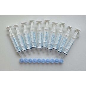 حقنة دواء سائلة عن طريق الفم من باكسا، 5 سم مكعب/5 مل 10/PK موزع جرعات طبية شفافة مع غطاء Exacta-Med BAXTER Comar خالٍ من اللاتكس in Kuwait