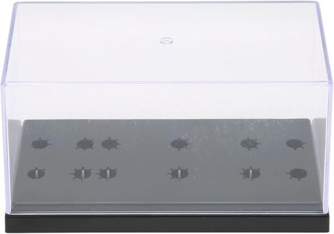 حافظة Qiilu Phono Shell، صندوق تخزين رأس الفونوغراف، طراز حديث، متوافق مع غطاء الرأس العالمي، صندوق عينة العرض، حافظة خرطوشة غطاء الرأس in Kuwait