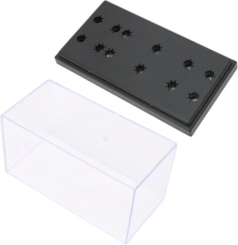 حافظة Qiilu Phono Shell، صندوق تخزين رأس الفونوغراف، طراز حديث، متوافق مع غطاء الرأس العالمي، صندوق عينة العرض، حافظة خرطوشة غطاء الرأس in Kuwait